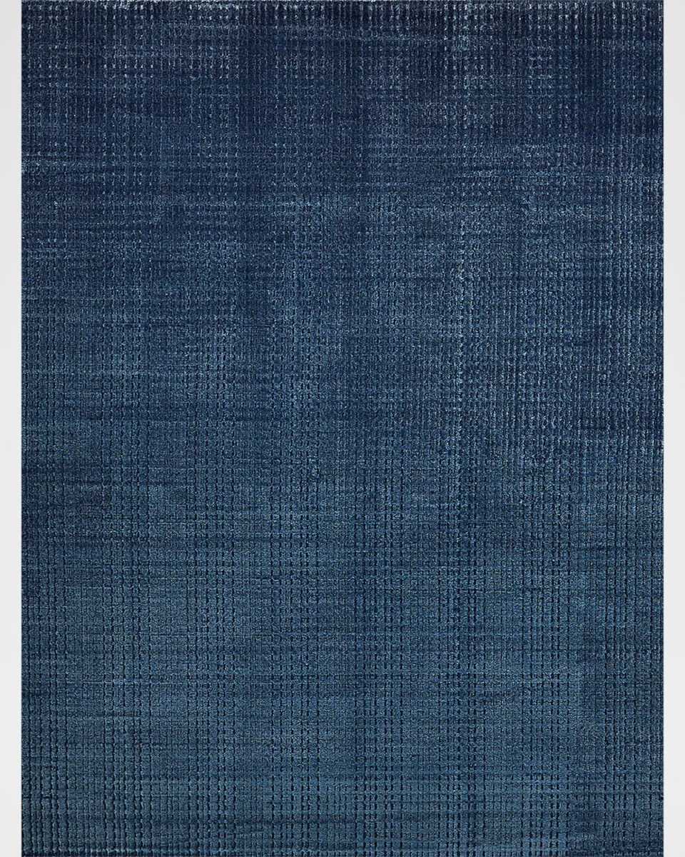 Cabrini Hand-Loomed Navy Rug, 10' x 14'